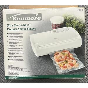 Kenmore Ultra Seal-n-Save Vacuum Sealer System 869043